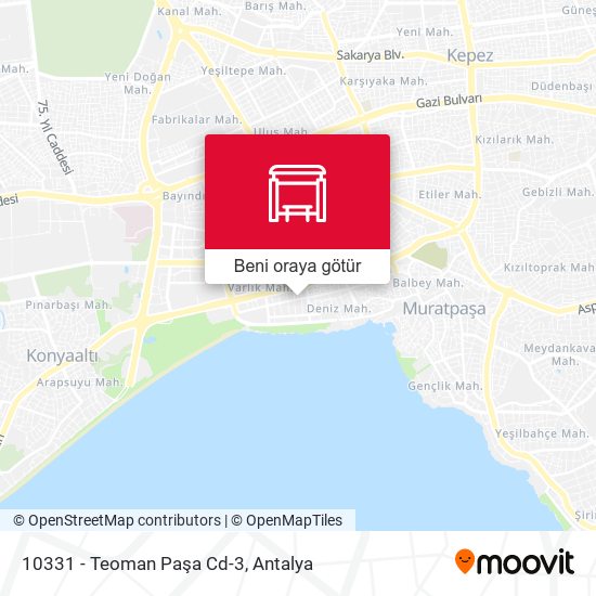 10331 - Teoman Paşa Cd-3 harita