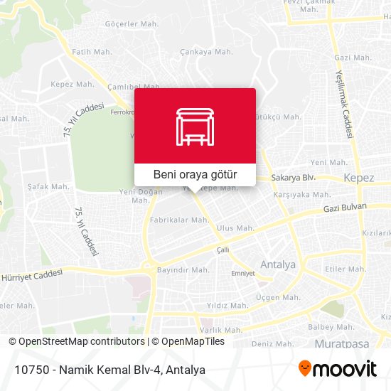 10750 - Namik Kemal Blv-4 harita