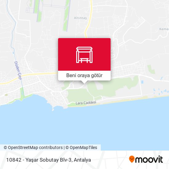 10842 - Yaşar Sobutay Blv-3 harita