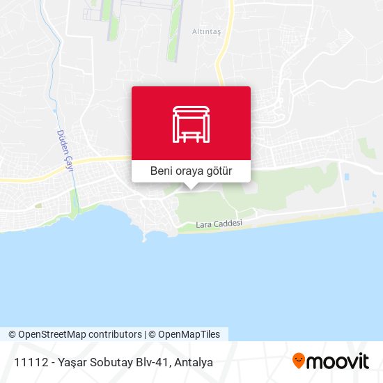 11112 - Yaşar Sobutay Blv-41 harita