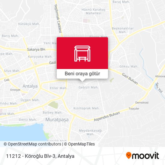 11212 - Köroğlu Blv-3 harita