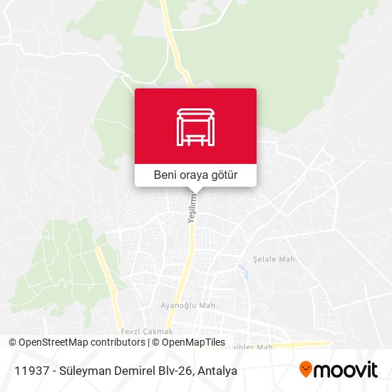 11937 - Süleyman Demirel Blv-26 harita