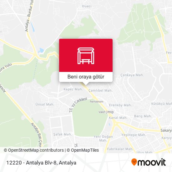 12220 - Antalya Blv-8 harita