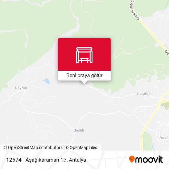 12574 - Aşağikaraman-17 harita