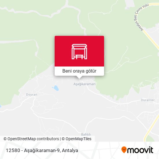 12580 - Aşağikaraman-9 harita