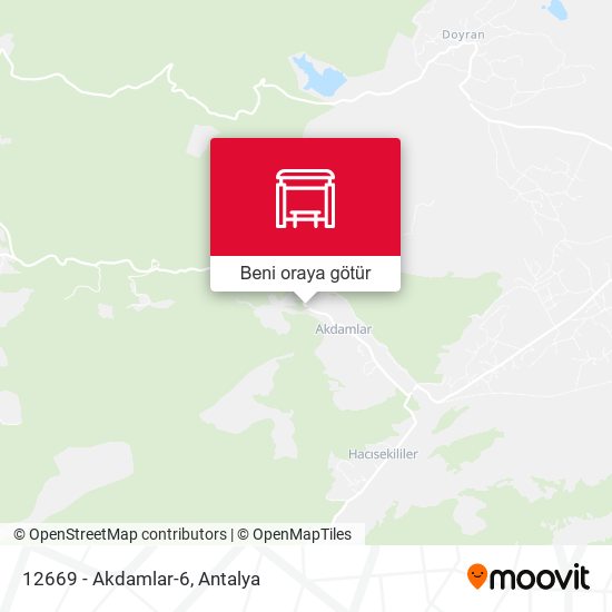 12669 - Akdamlar-6 harita