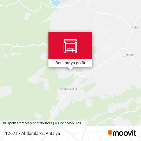 12671 - Akdamlar-2 harita