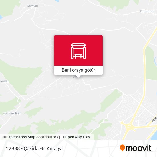 12988 - Çakirlar-6 harita