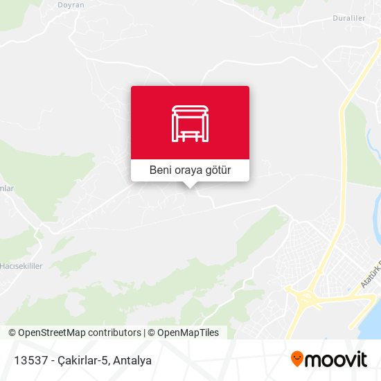 13537 - Çakirlar-5 harita