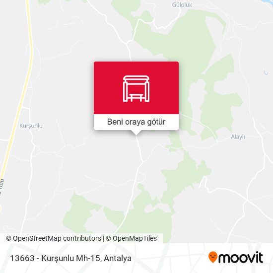 13663 - Kurşunlu Mh-15 harita