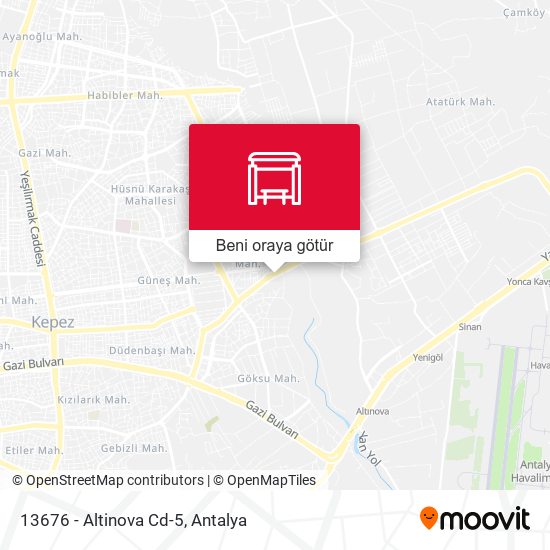 13676 - Altinova Cd-5 harita