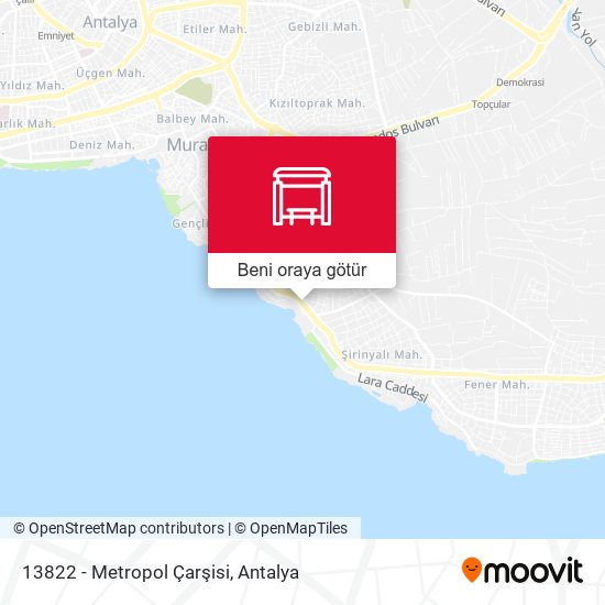 13822 - Metropol Çarşisi harita
