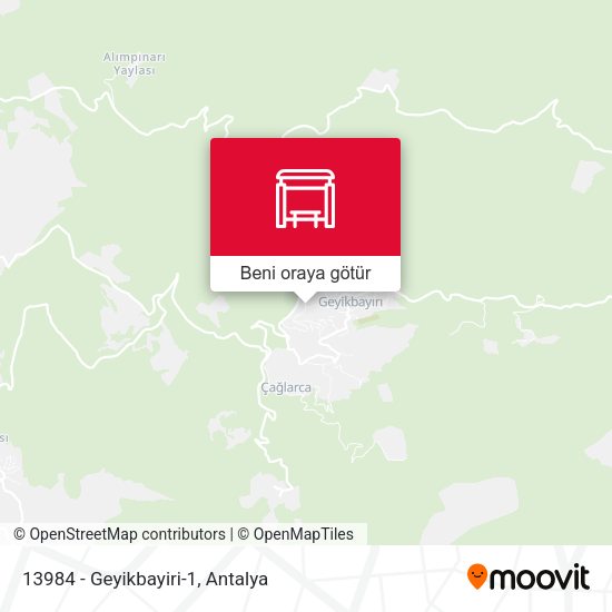 13984 - Geyikbayiri-1 harita
