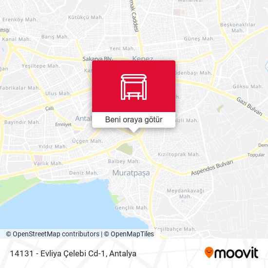 14131 - Evliya Çelebi Cd-1 harita