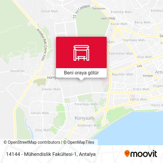 14144 - Mühendislik Fakültesi-1 harita