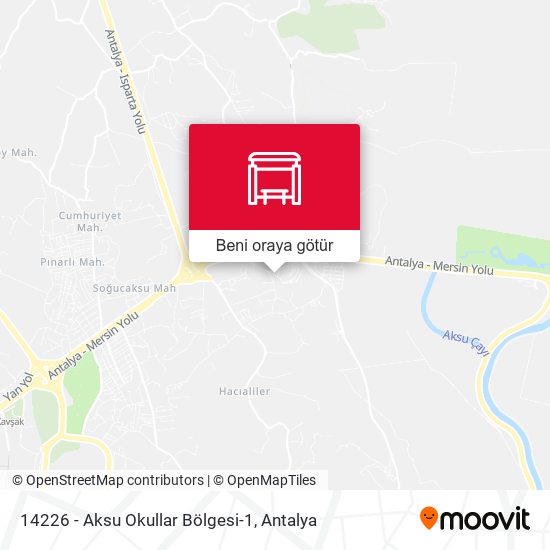14226 - Aksu Okullar Bölgesi-1 harita