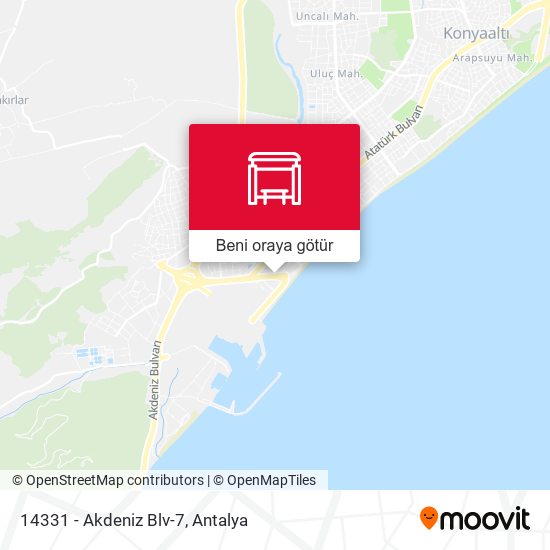 14331 - Akdeniz Blv-7 harita