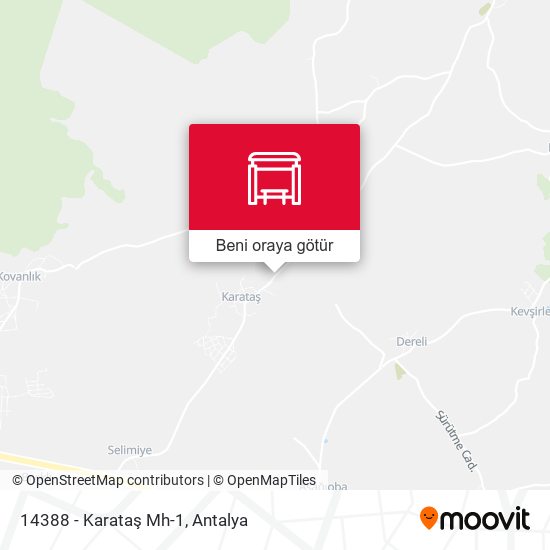 14388 - Karataş Mh-1 harita