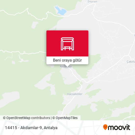 14415 - Akdamlar-9 harita