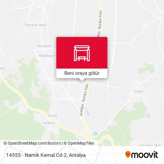 14555 - Namik Kemal Cd-2 harita
