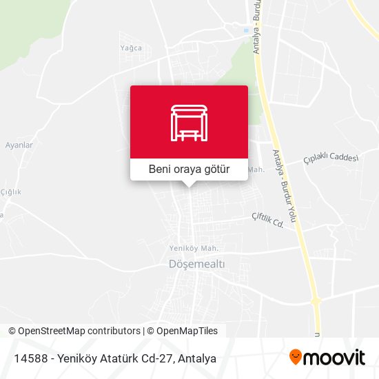 14588 - Yeniköy Atatürk Cd-27 harita