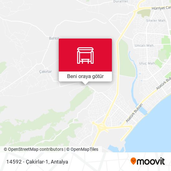 14592 - Çakirlar-1 harita