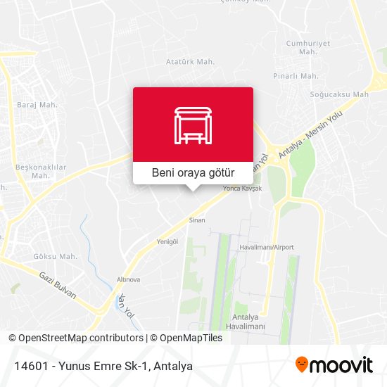 14601 - Yunus Emre Sk-1 harita