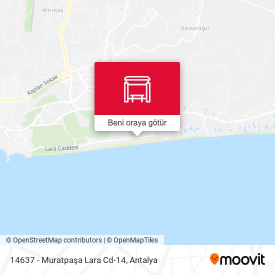 14637 - Muratpaşa Lara Cd-14 harita
