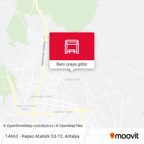 14662 - Kepez Atatürk Cd-12 harita