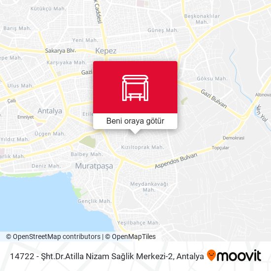 14722 - Şht.Dr.Atilla Nizam Sağlik Merkezi-2 harita