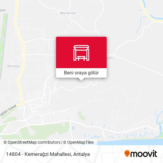 14804 - Kemerağzi Mahallesi harita