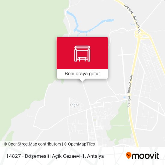 14827 - Döşemealti Açik Cezaevi-1 harita