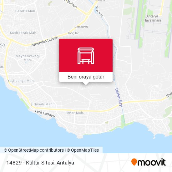 14829 - Kültür Sitesi harita