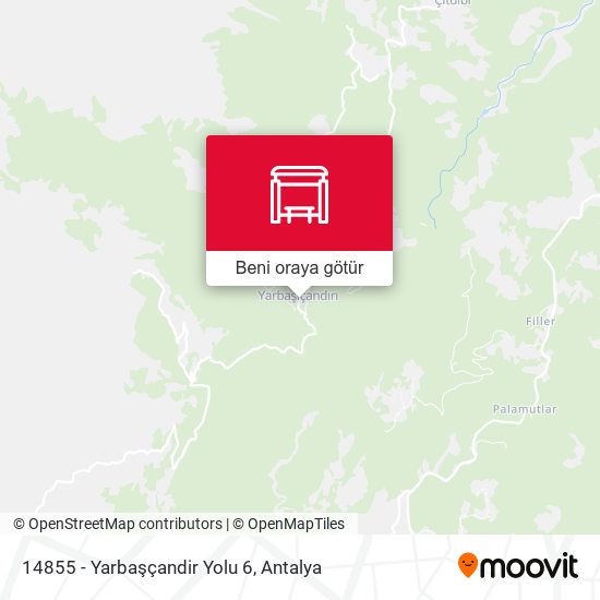 14855 - Yarbaşçandir Yolu 6 harita