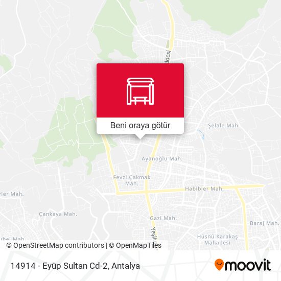 14914 - Eyüp Sultan Cd-2 harita