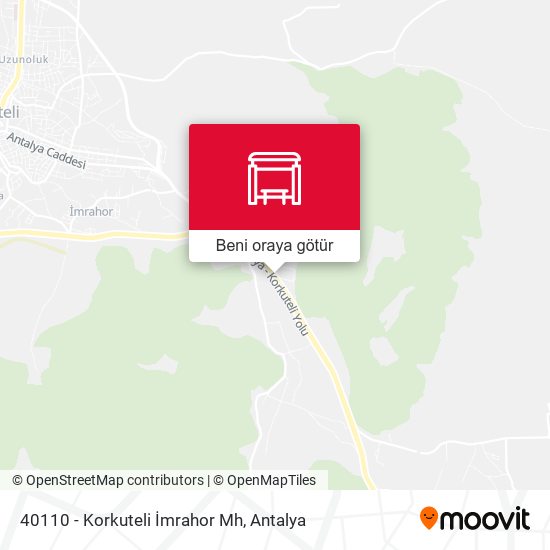 40110 - Korkuteli İmrahor Mh harita