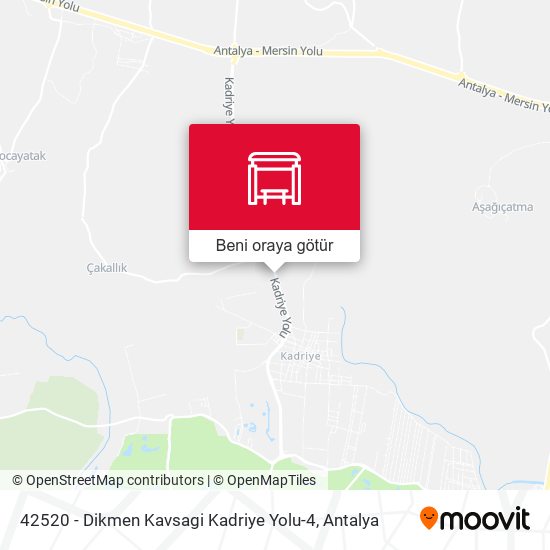 42520 - Dikmen Kavsagi Kadriye Yolu-4 harita