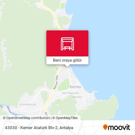 43030 - Kemer Atatürk Blv-2 harita