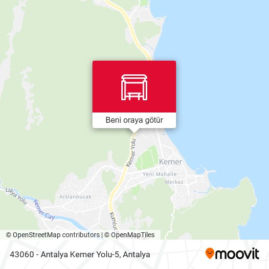 43060 - Antalya Kemer Yolu-5 harita