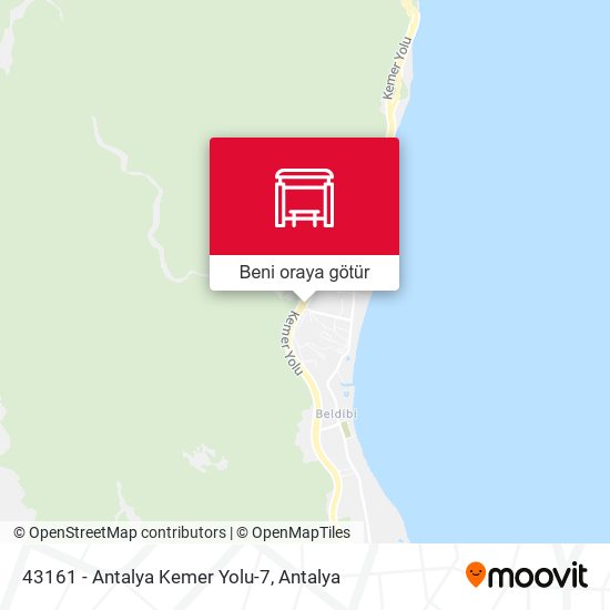 43161 - Antalya Kemer Yolu-7 harita