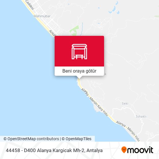 44458 - D400 Alanya Kargicak Mh-2 harita