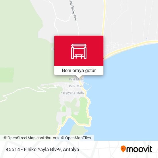 45514 - Finike Yayla Blv-9 harita