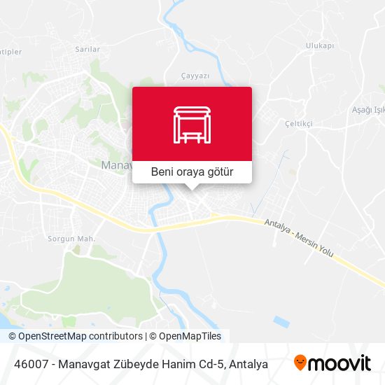46007 - Manavgat Zübeyde Hanim Cd-5 harita