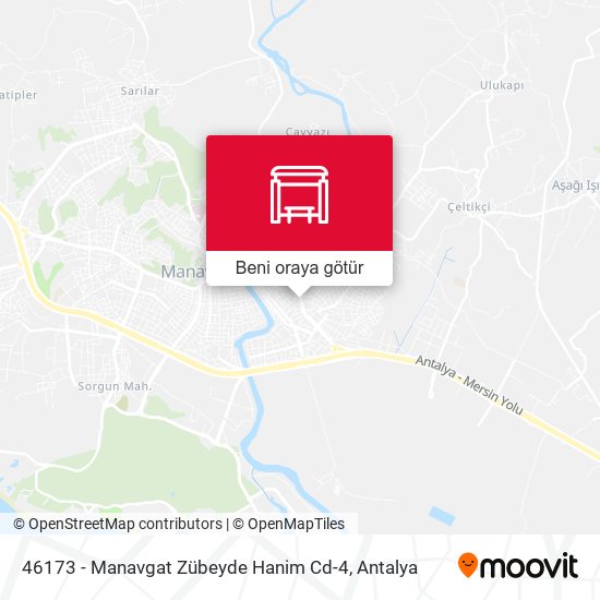 46173 - Manavgat Zübeyde Hanim Cd-4 harita