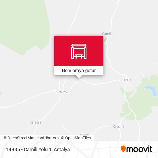 14935 - Camili Yolu 1 harita