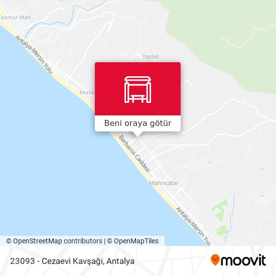 23093 - Cezaevi Kavşaği harita