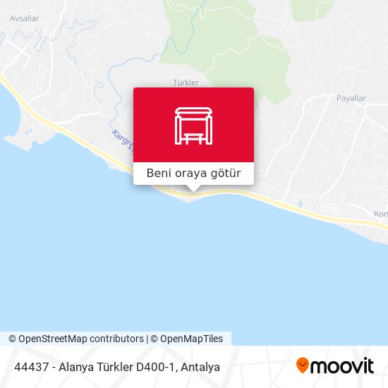 44437 - Alanya Türkler D400-1 harita