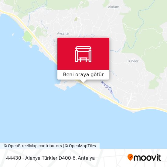 44430 - Alanya Türkler D400-6 harita
