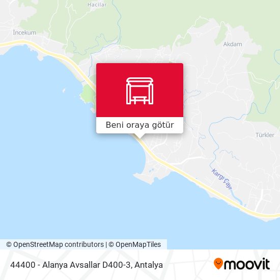 44400 - Alanya Avsallar D400-3 harita