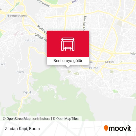 Zindan Kapi harita